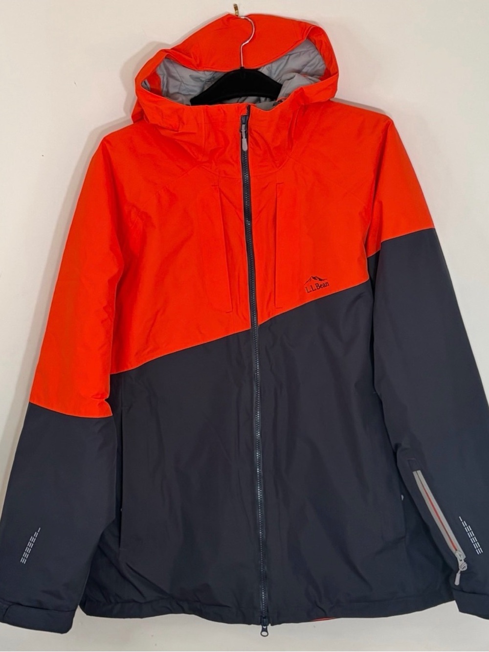 LL Bean Mens XXL Ski Jacket Wildcat Blue Orange Waterproof Insulated NWOT